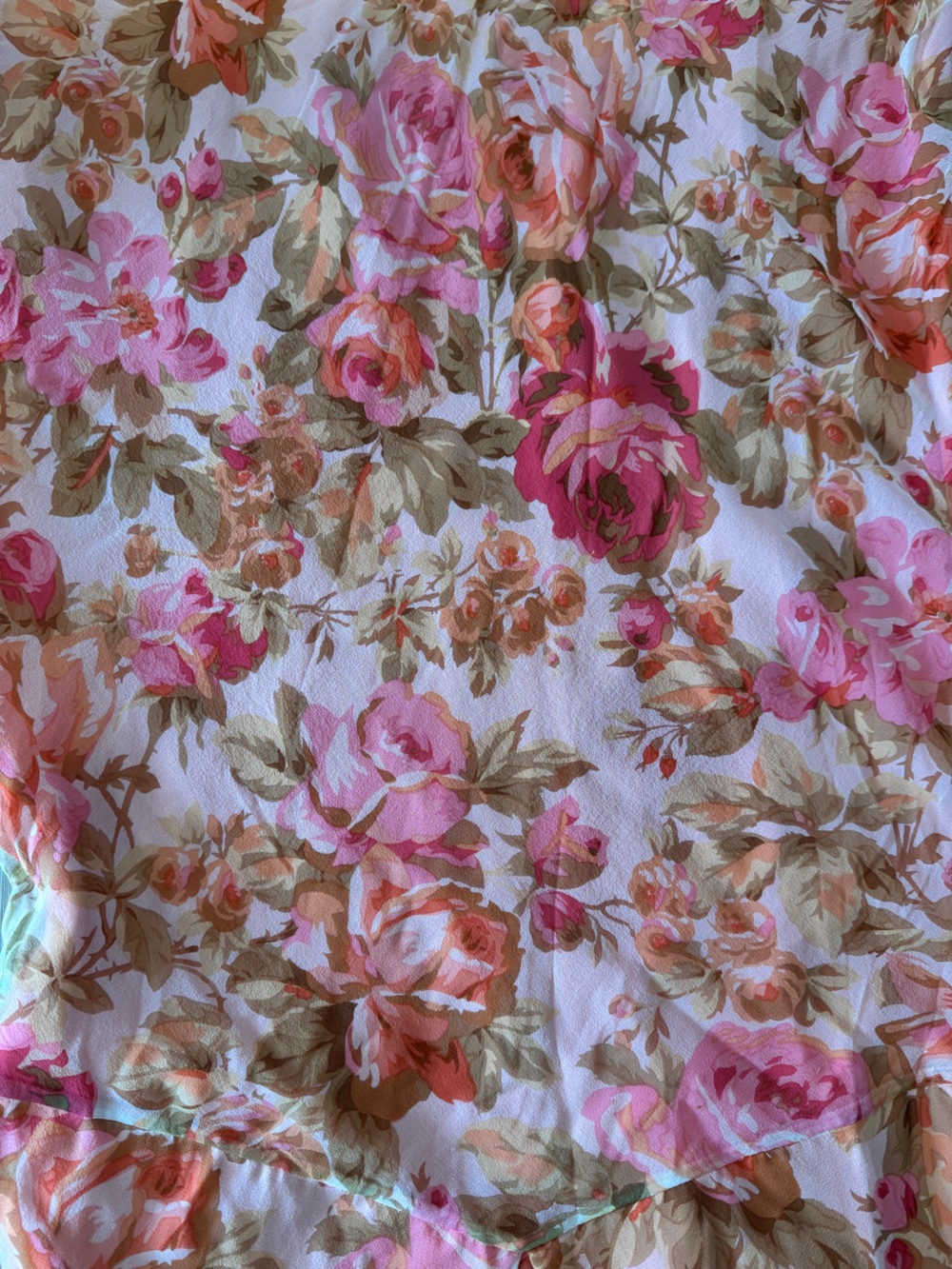 Laundry by Shelli Segal Floral Pink V-Neck Slip Dress - Picture 7 of 9